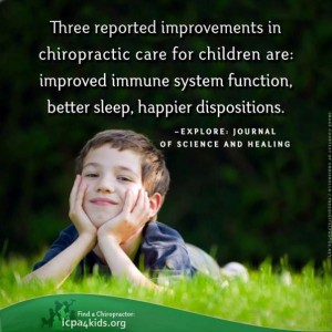 "child chiropractor visit benefits"
