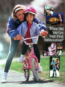 "mom with child riding bike"